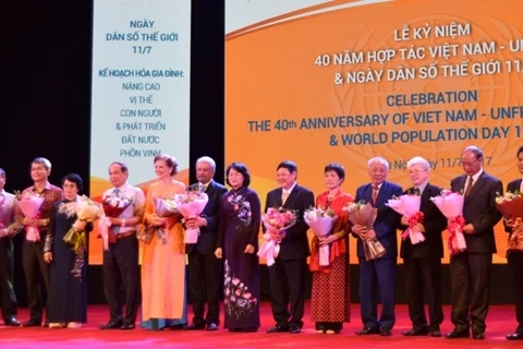 Célébration du 40e anniversaire de la coopération entre le Vietnam et l’UNFPA