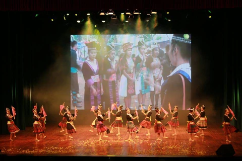 La troupe artistique nationale du Laos se produit à Thanh Hoa