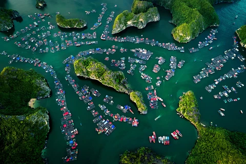 Photos spectaculaires prises par des drones montrant la beauté du Vietnam