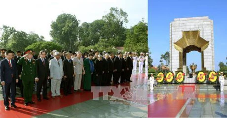 27 juillet : les dirigeants du Parti et de l’Etat rendent hommage aux morts pour la Patrie