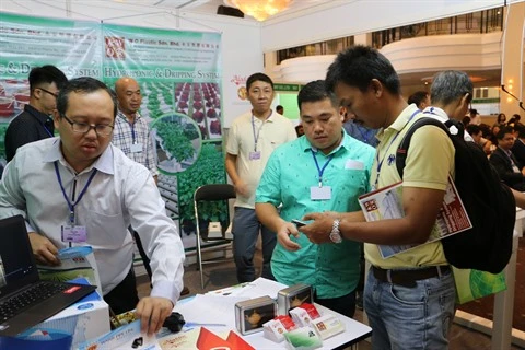 Les dernières technologies agricoles se dévoilent à l’expo Agro Vietnam 2017