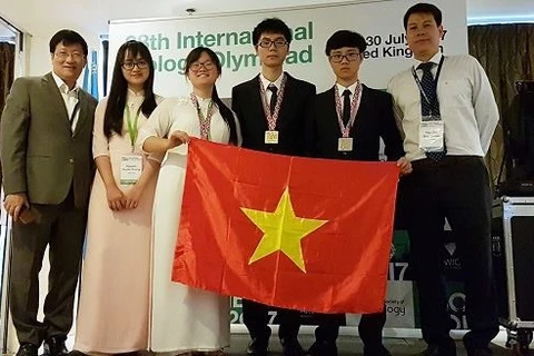 Le Vietnam brille aux Olympiades internationales de biologie 2017