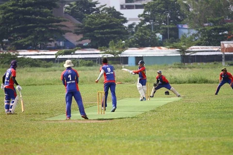 La première équipe de cricket du Vietnam