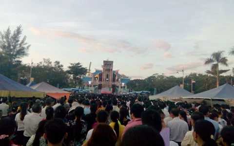 Le pèlerinage de La Vang 2017 à Quang Tri