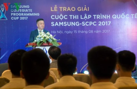 Des étudiants vietnamiens aux finales du concours international IT en R. de Corée