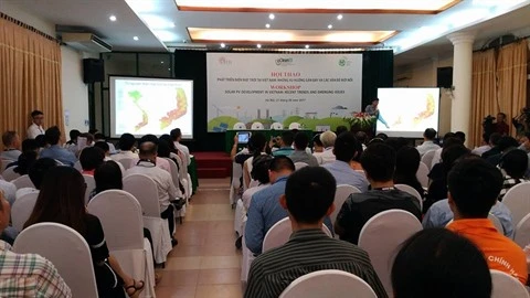 Hanoï : le développement de l’électricité solaire au Vietnam au cœur d’un colloque