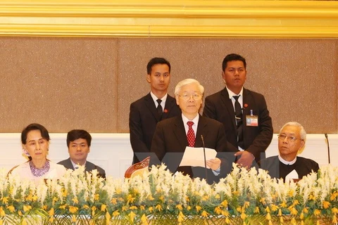 Déclaration commune Vietnam-Myanmar