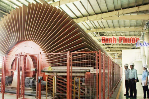 Binh Phuoc: mise en service de la plus grande usine de panneaux MDF d’Asie