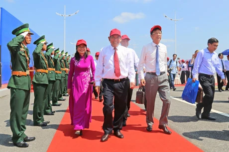 Inauguration d’un pont Vietnam-Chine 