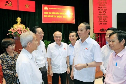 Le président Tran Dai Quang affirme la poursuite des efforts de lutte contre la corruption