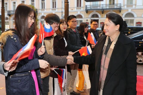 UIP-137 : la présidente de l'AN vietnamienne est arrivée à Saint-Pétersbourg