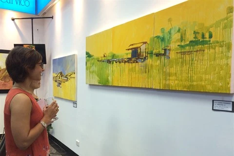  Une exposition d’art «vietnamo-italienne» à Hanoï