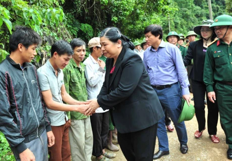 Crues: les dirigeants de l’AN se rendent à Hoa Binh et à Yen Bai