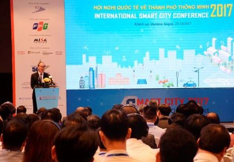 Conférence internationale sur la ville intelligente à Ho Chi Minh-Ville