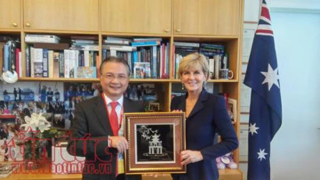 Vietnam et Australie s'efforcent de porter leurs relations à une nouvelle hauteur