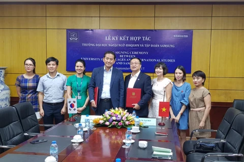 Développement du personnel parlant coréen au Vietnam