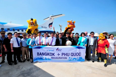 Bangkok Airway exploite la ligne aérienne Bangkok-Phu Quoc