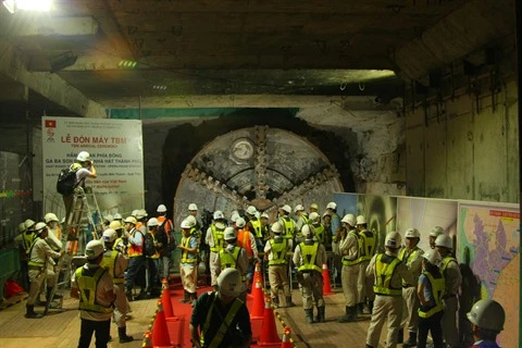 Hô Chi Minh-Ville : Le premier tunnel de métro du Vietnam s’achève plus tôt que prévu