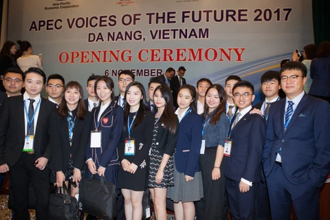 Ouverture du forum Voix du Futur de l'APEC 2017