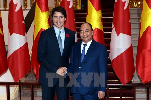 Le Premier ministre canadien Justin Trudeau en visite officielle au Vietnam