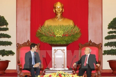 La presse canadienne couvre la visite du Premier ministre Justin Trudeau au Vietnam