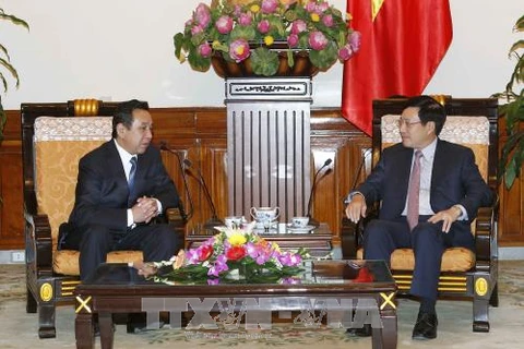 Le vice-Premier ministre Pham Binh Minh reçoit l'ambassadeur de Mongolie