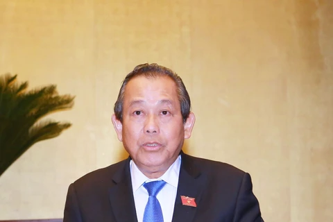 Le vice-PM permanent Truong Hoa Binh en visite en République de Corée 