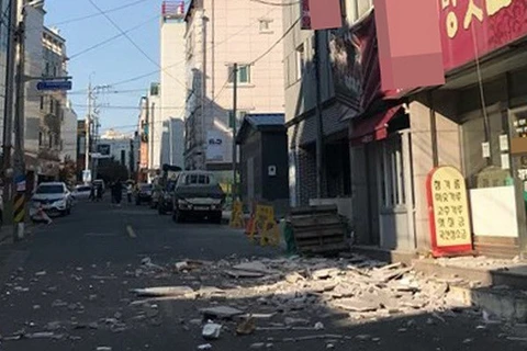 Message de condoléances à la République de Corée suite au séisme à Pohang