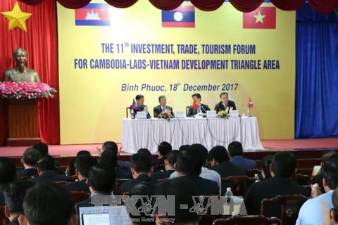 Forum économique Cambodge-Laos-Vietnam à Binh Phuoc