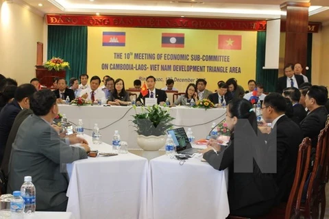 Dixième réunion des sous-comités économiques du Triangle de développement Cambodge-Laos-Vietnam