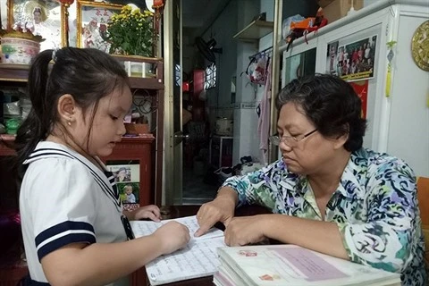 Une classe gratuite pour les enfants défavorisés de Hô Chi Minh- Ville