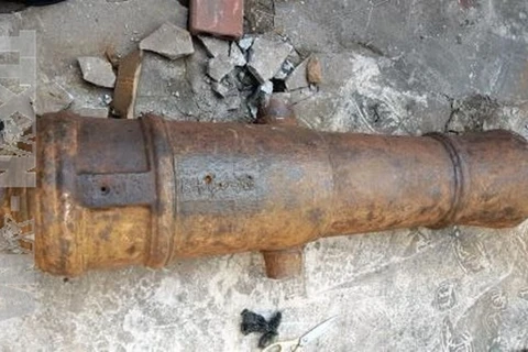Un canon de 200 ans découvert à Quang Ninh