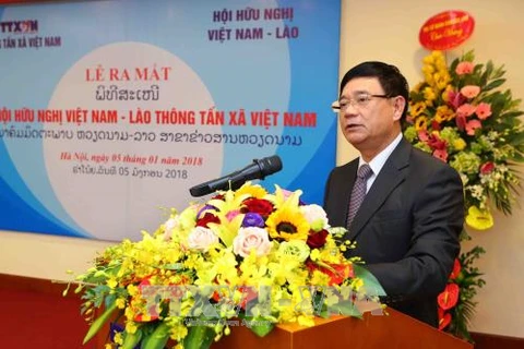 L’antenne de l’Association d’amitié Vietnam-Laos de la VNA voit le jour