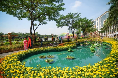 Hô Chi Minh-Ville : des foires aux fleurs pour accueillir le Têt