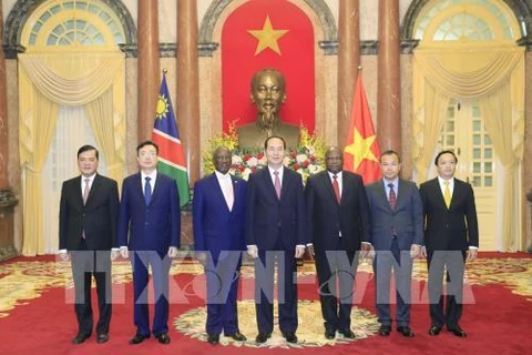 Le président Tran Dai Quang reçoit de nouveaux ambassadeurs
