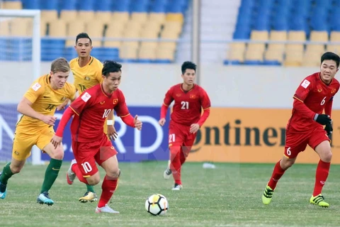 Championnat d’Asie U23 2018 : le Onze vietnamien s’est qualifié pour la demi-finale