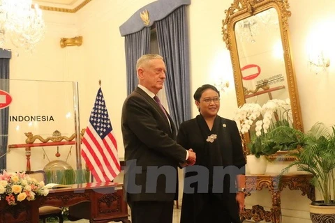 Le secrétaire d'Etat américain à la Défense rencontre le ministre indonésien des AE