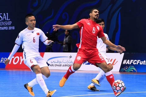 Victoire face au Bahreïn lors du Championnat d’Asie de futsal