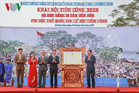 Quang Ninh: “Procession humaine”- patrimoine culturel immatériel national