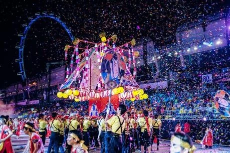 Le Vietnam à la Chingay Parade 2018 à Singapour