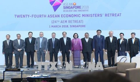 Les ministres de l’Economie de l’ASEAN se réunissent à Singapour