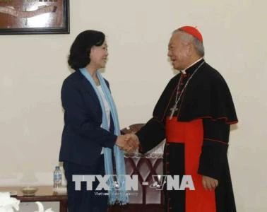 Pâques: félicitations aux catholiques de Hanoi