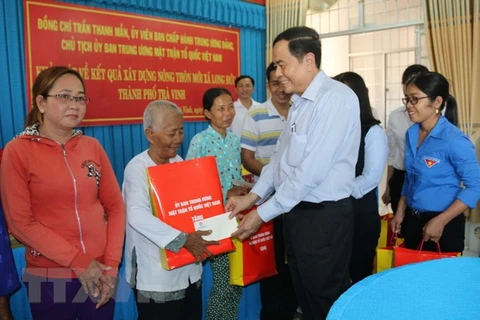 Chol Chnam Thmay: le chef du FPV Trân Thanh Mân se rend à Trà Vinh 