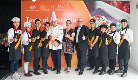 "Taste of Australia 2018", un concours de cuisine pour les étudiants vietnamiens