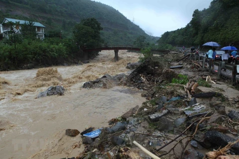 Crues : des lourds dégâts dans les provinces de Lai Chau et Ha Giang