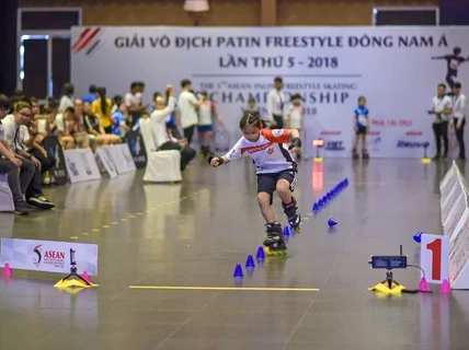 Patinage freestyle : clôture du 5e Championnat d’Asie du Sud-Est