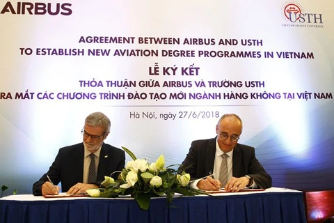 Formation aéronautique: aide de 2,5 millions de dollars d’Airbus pour le Vietnam