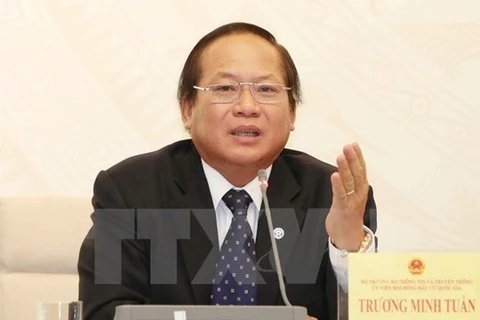 Le ministre de l'Information et de la Communication Truong Minh Tuân suspendu de ses fonctions