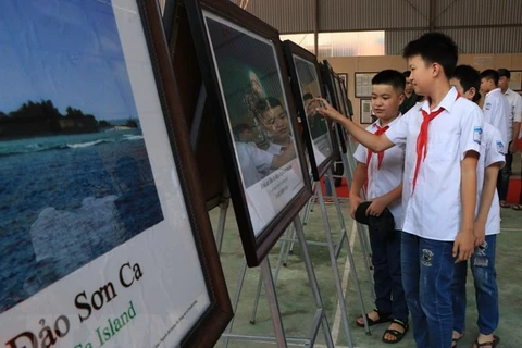 Exposition "Hoàng Sa, Truong Sa du Vietnam - les preuves historiques et juridiques​" à Bac Kan