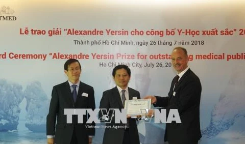Les lauréats du prix Alexandre Yersin honorés